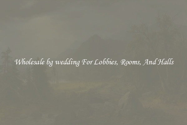 Wholesale bg wedding For Lobbies, Rooms, And Halls