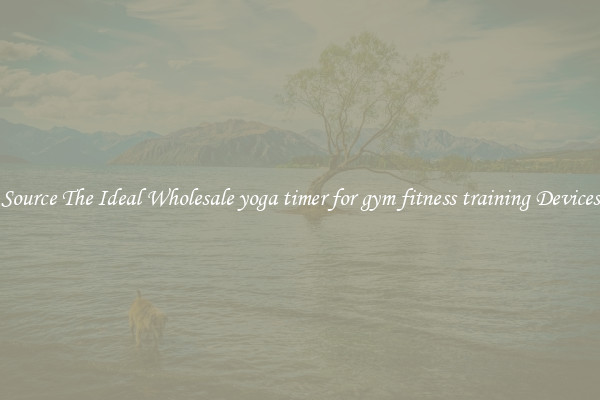 Source The Ideal Wholesale yoga timer for gym fitness training Devices