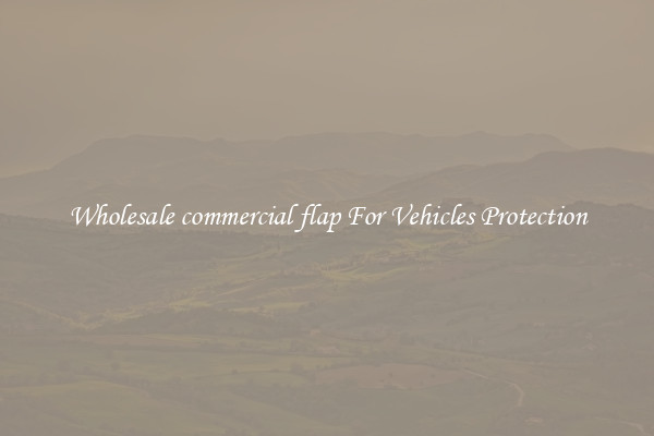 Wholesale commercial flap For Vehicles Protection
